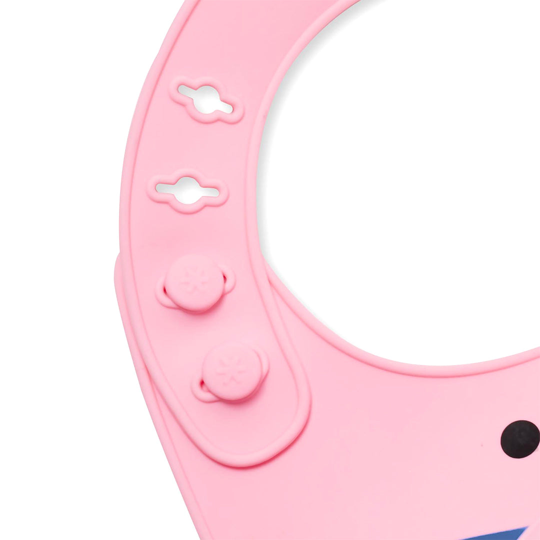 Skip Hop Zoo Fold &amp; Go Silicone Bib Butterfly || 6months to 36months - Toys4All.in