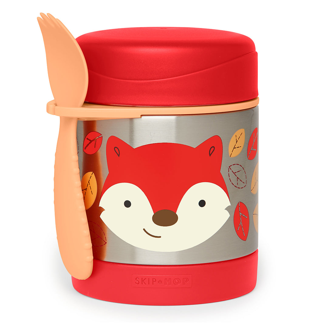 Skip Hop Zoo Insulated Little Kid Food Jar || Fashion-Fox || 3years to 6years - Toys4All.in