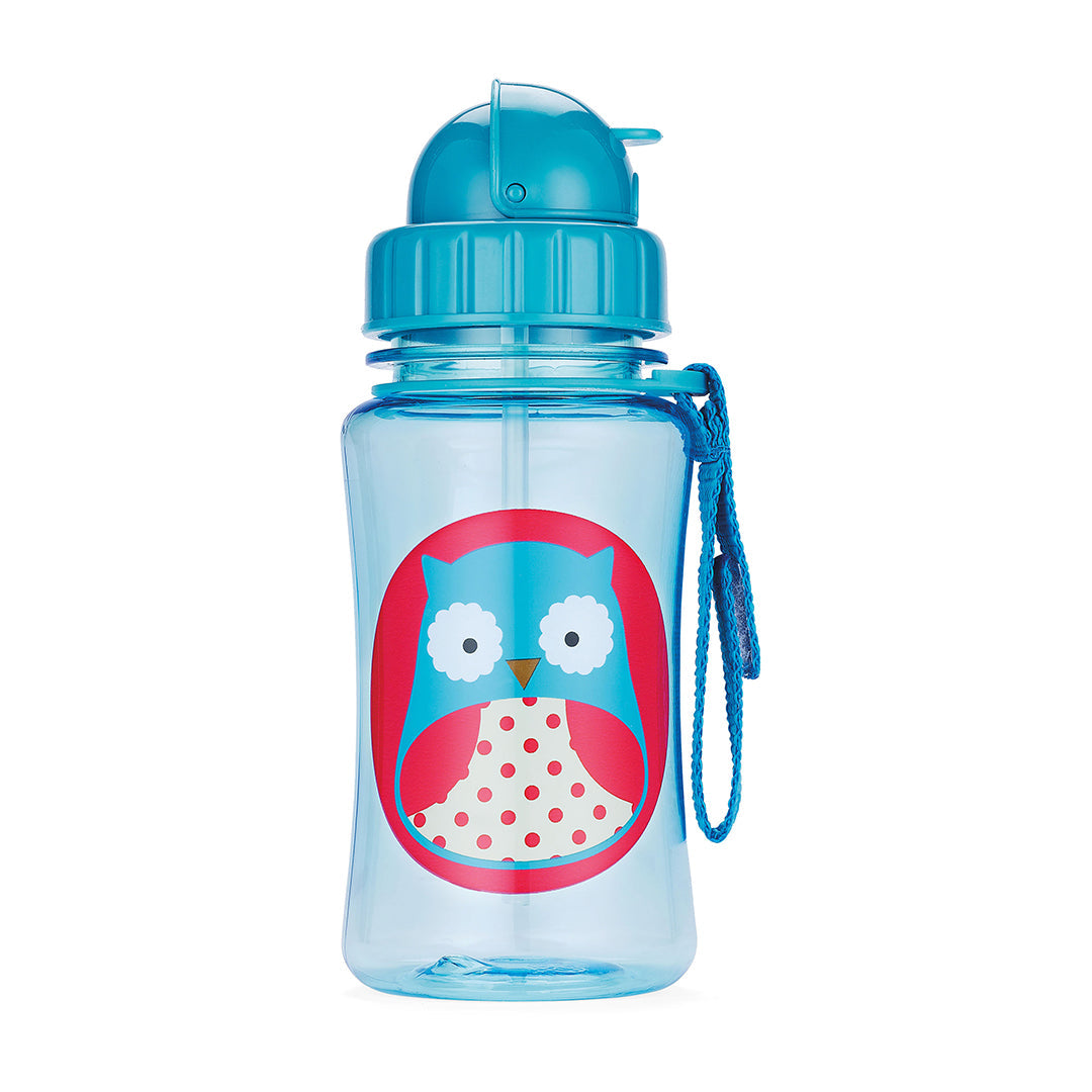 Skip Hop Zoo Straw Bottle Sipper Owl (18Months to 36Months) - Toys4All.in