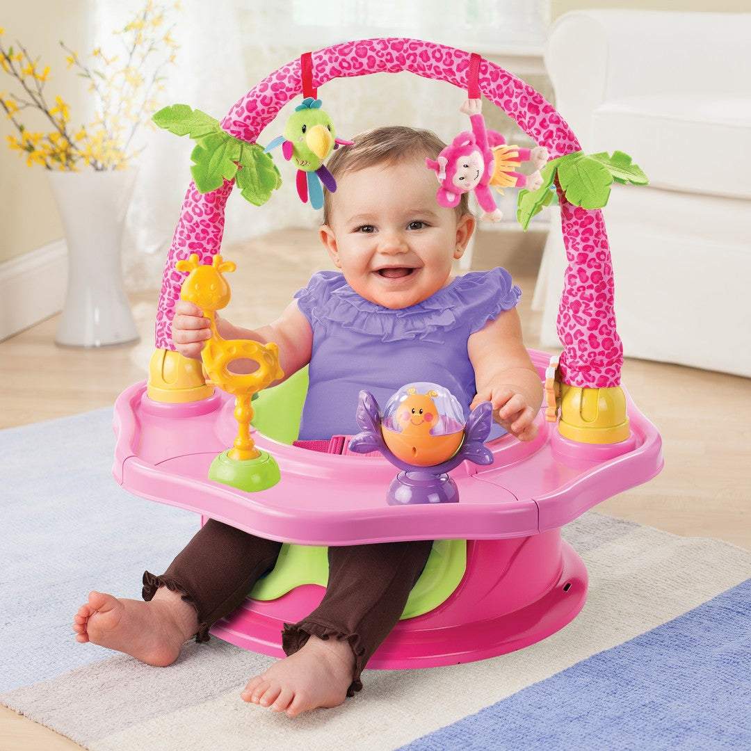 Summer Infant 3-Stage Deluxe Super Seat Booster || Fashion-Island Giggles || 6months To 18months - Toys4All.in