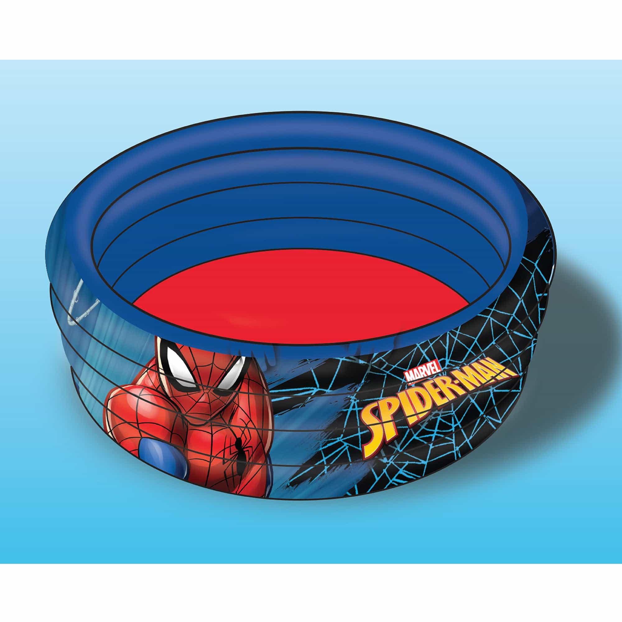 Marvel Spiderman Inflatable Swimming Pool for Kids, 3 Rings Kiddie Pool for Toddlers Infant Baby for Backyard Indoor Outdoor Pool Party Games || 3-8 Years - Toys4All.in