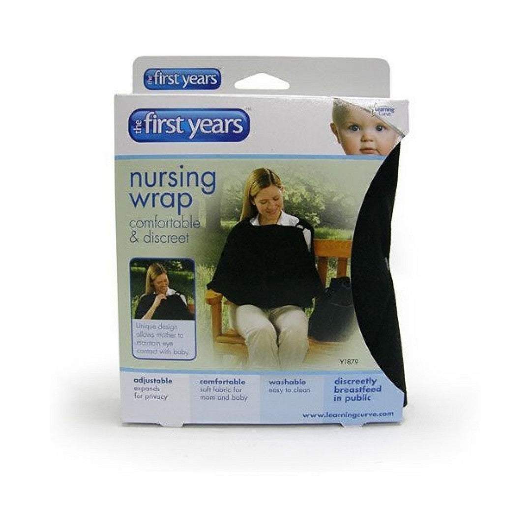 The First Years Black Color Maternity Nursing Privacy Wrap || Birth+ to 12months - Toys4All.in