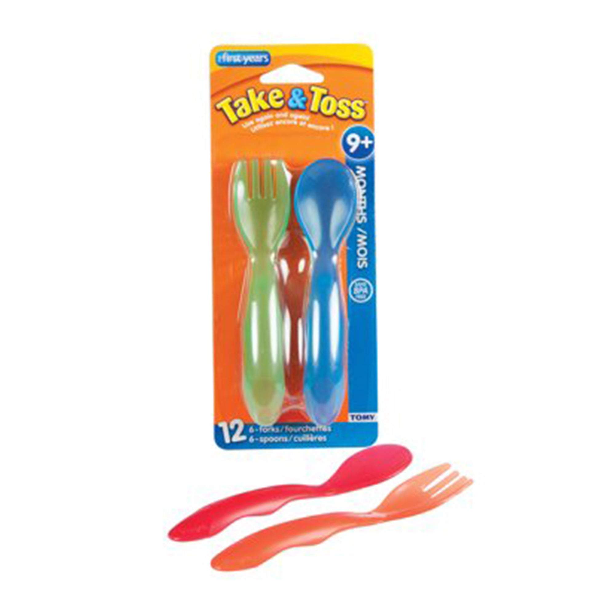 The First Years Multicolor 12Pcs Sava Cutlery || 9months to 24months - Toys4All.in