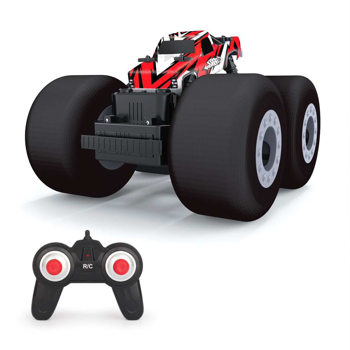 Playzu Soft Wheel R/C Stunt Car || 6years+