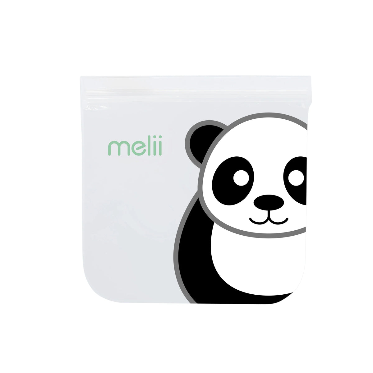 Melii Reusable Eva Animal Snack Bags - 4 pack Multicolor - 3 to 6 Years